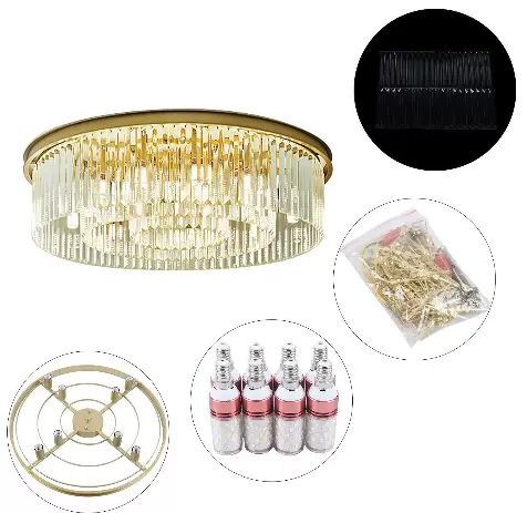 Luxusní moderní křišťálové stropní svítidlo 8xE14 stropní svítidlo do ložnice obývací pokoj 110-220V