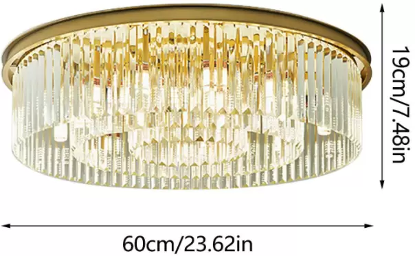 Luxusní moderní křišťálové stropní svítidlo 8xE14 stropní svítidlo do ložnice obývací pokoj 110-220V