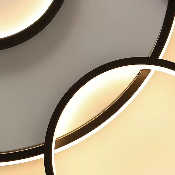 CNCEST Luxusní 7hlavý stmívatelný LED lustr pro obývací pokoj ložnice