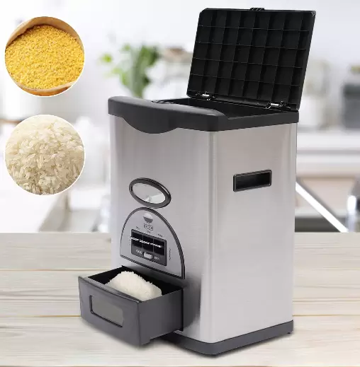 CNCEST-Automatický dávkovač rýže - 10 kg - Pro cereálie a suché potraviny