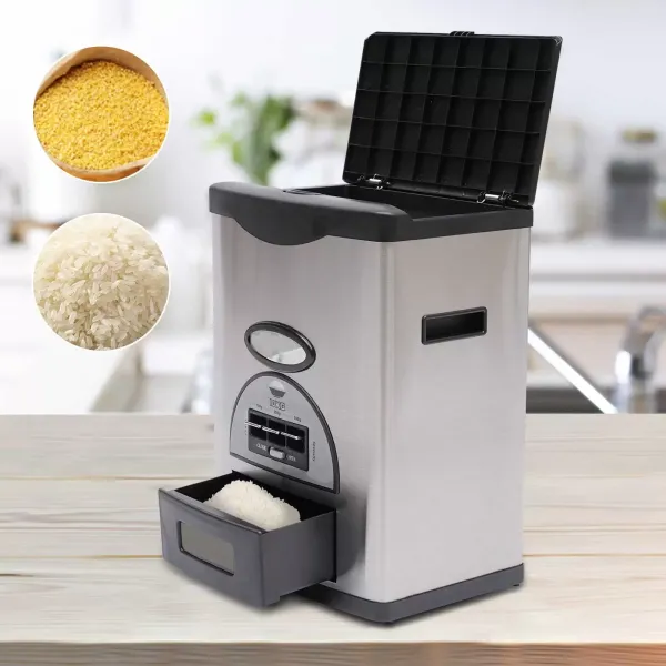 CNCEST-Automatický dávkovač rýže - 10 kg - Pro cereálie a suché potraviny