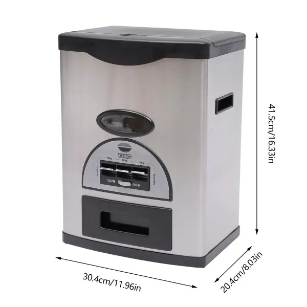 CNCEST-Automatický dávkovač rýže - 10 kg - Pro cereálie a suché potraviny CNCEST-Automatický dávkovač rýže - 10 kg - Pro cereálie a suché potraviny