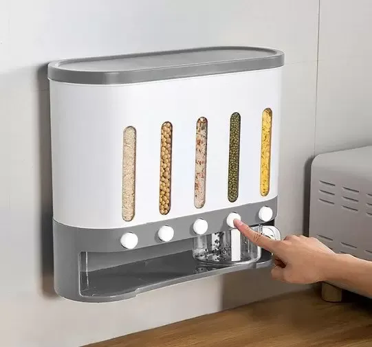 Moderní dávkovač cereálií 5v1 - do kuchyně i domácnosti