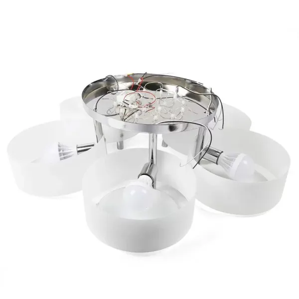 LED křišťálové stropní svítidlo, moderní závěsné svítidlo, energeticky úsporné, nastavitelné, s dálkovým ovládáním (5 hlav) LED křišťálové stropní svítidlo, moderní závěsné svítidlo, energeticky úsporné, nastavitelné, s dálkovým ovládáním (5 hlav)
