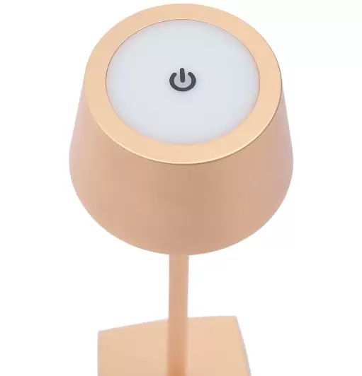 3,5W dobíjecí LED stolní lampa, bezdrátová noční lampa, vhodná pro zahradu/stůl/noční stolek