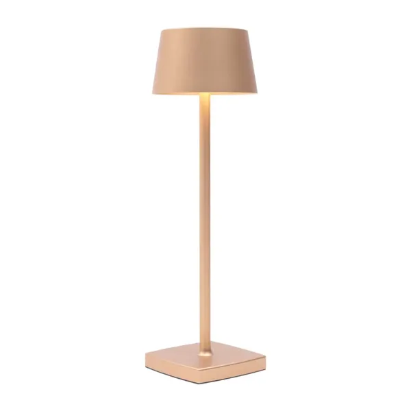 3,5W dobíjecí LED stolní lampa, bezdrátová noční lampa, vhodná pro zahradu/stůl/noční stolek