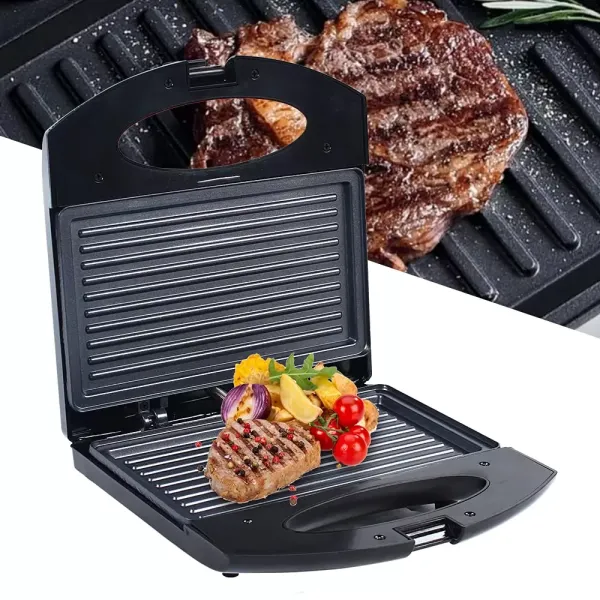 Oboustranný kontaktní gril - Sendvičovač - Nepřilnavý - Steakový stroj