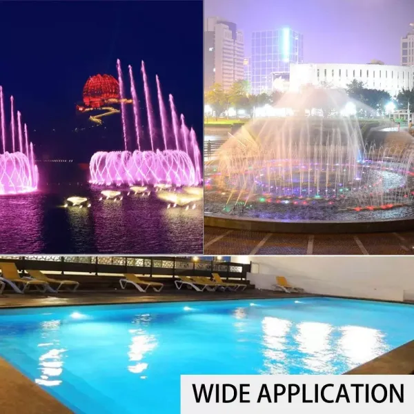Osvětlení bazénu 18W RGB LED podvodní osvětlení Vodotěsné IP68 LED bazén