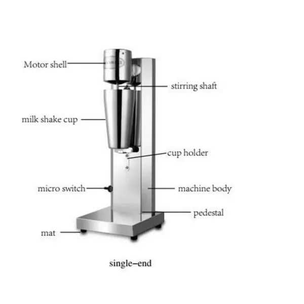 180W komerční stroj na mléčné koktejly z nerezové oceli s napěňovačem smoothie 650m 180W komerční stroj na mléčné koktejly z nerezové oceli s napěňovačem smoothie 650m