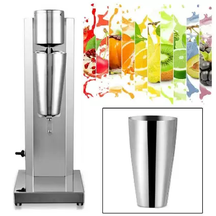 180W komerční stroj na mléčné koktejly z nerezové oceli s napěňovačem smoothie 650m