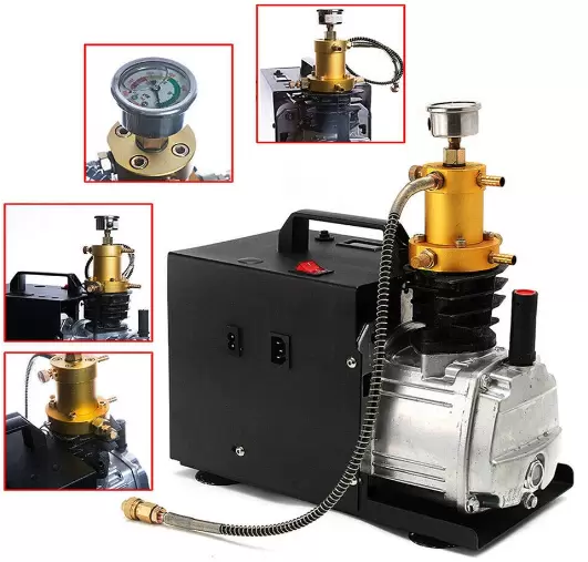 300bar 4500PSI dvoustupňové vysokotlaké elektrické kompresorové čerpadlo 30MPA