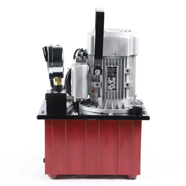 Hydraulické čerpadlo Elektrohydraulické čerpadlo 2-70Mpa Hydraulické čerpadlo 750W s olejovým potrubím Elektrické hydraulické čerpadlo 750W Jednočinný ruční ventil 10000 PSI