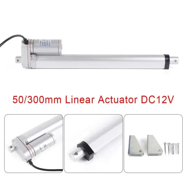 DC12V 1500N 300mm lineární pohon Nastavení lineárního motoru Pohon otvírač brány Motor lineárního pohonu pro elektrické lůžko, masážní křeslo, elektrický invalidní vozík, elektrická pohovka