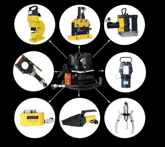 Hydraulické čerpadlo 70Mpa Hydraulic Power Pack Elektrické hydraulické čerpadlo 3L