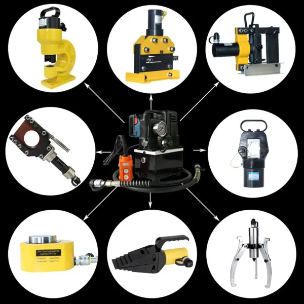 Hydraulické čerpadlo 70Mpa Hydraulic Power Pack Elektrické hydraulické čerpadlo 3L