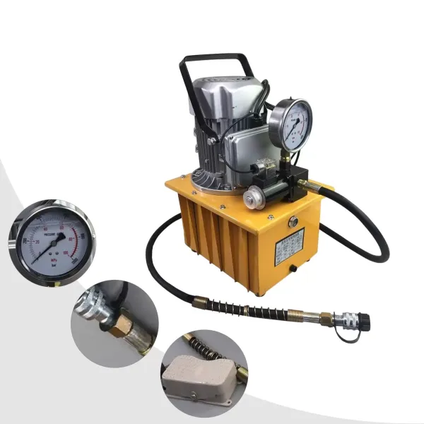 Poháněné hydraulické čerpadlo 700 bar 7 l s pedálovým ventilem 750 W