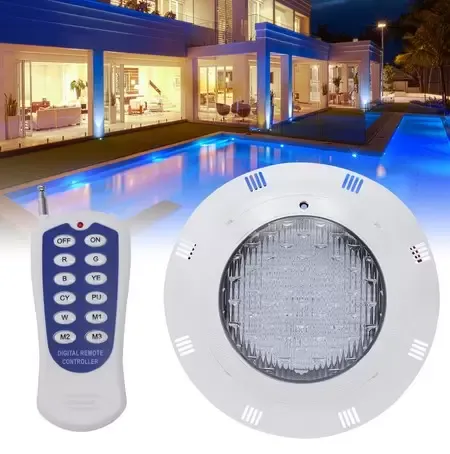 LED světlo do bazénu - 45W/36W - Ponorné osvětlení - Ac12V - Úhel paprsku 120° - IP68 Vodotěsné - Pověsit pod vodou