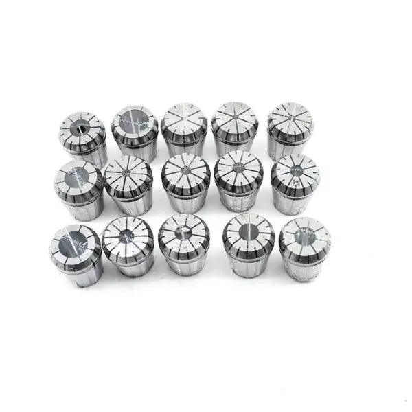 15dílná sada kleštin ER32 470E s kleštinou 2-20mm MK3 M12+ klíč Precision Metal MT3 ER32 M12 Kleštinové sklíčidlo M12*1,75 se sadou kleštin ER32