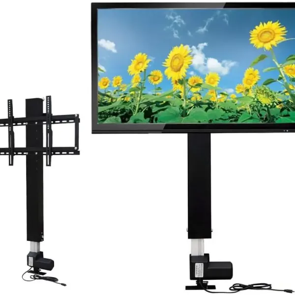 Elektrický televizní stojan výškově nastavitelný 700 mm Dálkové ovládání pro 26" až 57" TV
