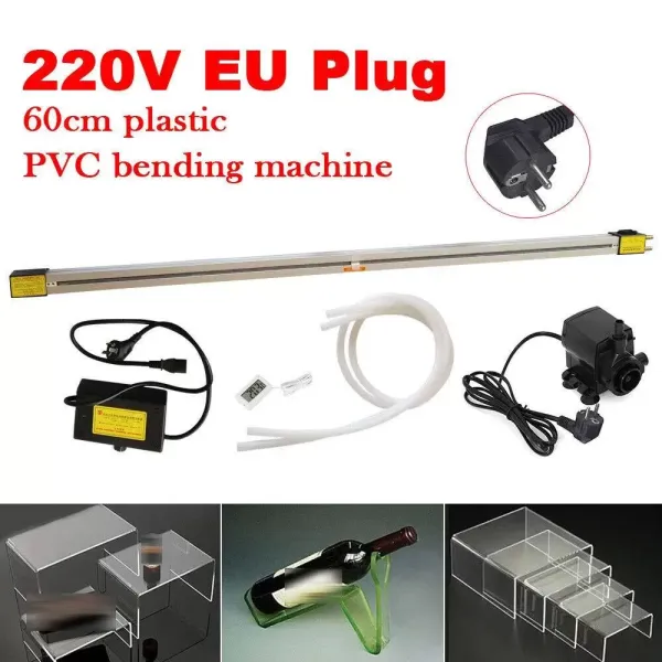 Ohýbačka 24" - 800 W - 600 mm - Akryl - Plast - PVC - Vyhřívání 420 °C