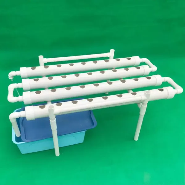 4 trubice 36 slotů Hydroponický pěstební systém PVC U Hydroponic Grow Kit Bílá. 4 trubice 36 slotů Hydroponický pěstební systém PVC U Hydroponic Grow Kit Bílá.