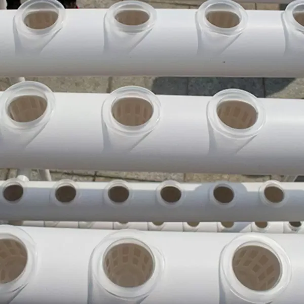 Sada pro hydroponické pěstování PVC - Systém hydroponického pěstování - Sada pro hydroponické pěstování - 3 vrstvy - 108 slotů - 12 trubek