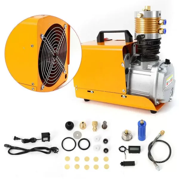 1800W 220V PCP vzduchové čerpadlo, elektrické kompresorové čerpadlo, vysokotlaký elektrický kompresor 4500psi