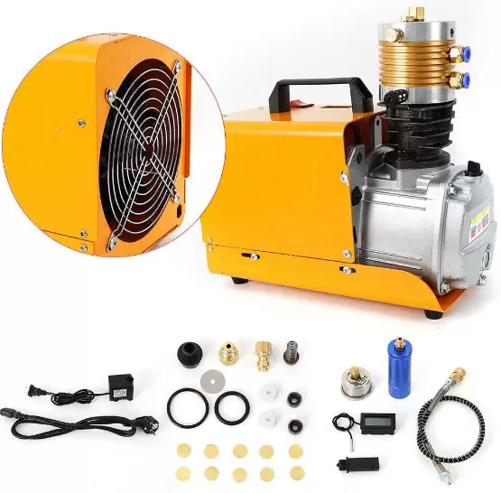 1800W 220V PCP vzduchové čerpadlo, elektrické kompresorové čerpadlo, vysokotlaký elektrický kompresor 4500psi