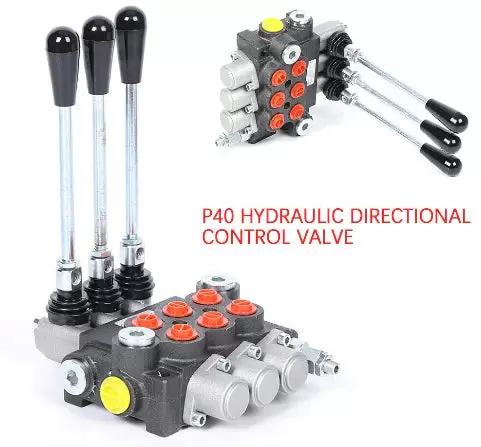 Trojitý ruční ovládací ventil - Jednodílný dvoučinný válec - Nastavitelný přetlakový ventil - Hydraulický válec - Olejová nádrž