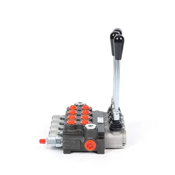 4komorový hydraulický ventil ruční pákový ventil 13GPM nádrž 40L/min válec cívka 4komorový hydraulický ventil ruční pákový ventil 13GPM nádrž 40L/min válec cívka