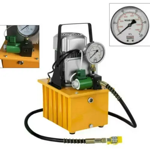 Elektrické hydraulické čerpadlo 750 W Hydraulické čerpadlo 700 barů s magnetickým ventilem