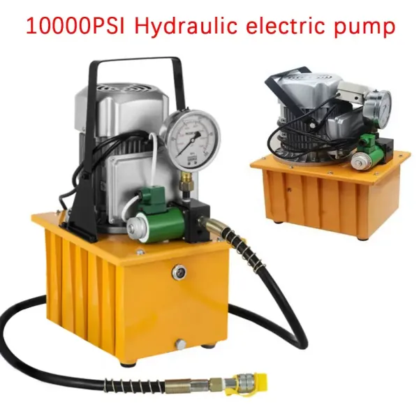 Elektrické hydraulické čerpadlo 750 W Hydraulické čerpadlo 700 barů s magnetickým ventilem