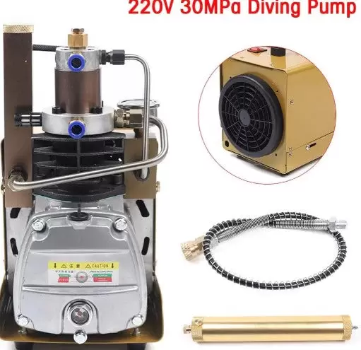 220V elektrické ponorné čerpadlo - PCP vysokotlaký vzduchový kompresor - ponorné čerpadlo - 30 MPa 4500PSI