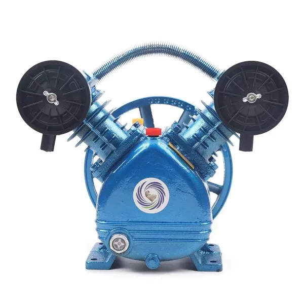 1500W 115PSI 2HP Doppelzylinder vzduchové kompresorové čerpadlo ve stylu V se 2 písty Hlavové čerpadlo vzduchového kompresoru ve stylu V Dvouválcový jednostupňový 2HP 115PSI 1500W 115PSI 2HP Doppelzylinder vzduchové kompresorové čerpadlo ve stylu V se 2 písty Hlavové čerpadlo vzduchového kompresoru ve stylu V Dvouválcový jednostupňový 2HP 115PSI