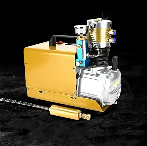 30Mpa 300Bar 4500Psi vysokotlaké vzduchové kompresorové čerpadlo 220V elektrické čerpadlo pro 0-6,8L pro požární ochranu Barva detekce úniku bomby Tlakový test Automobilový test vzduchotěsnosti