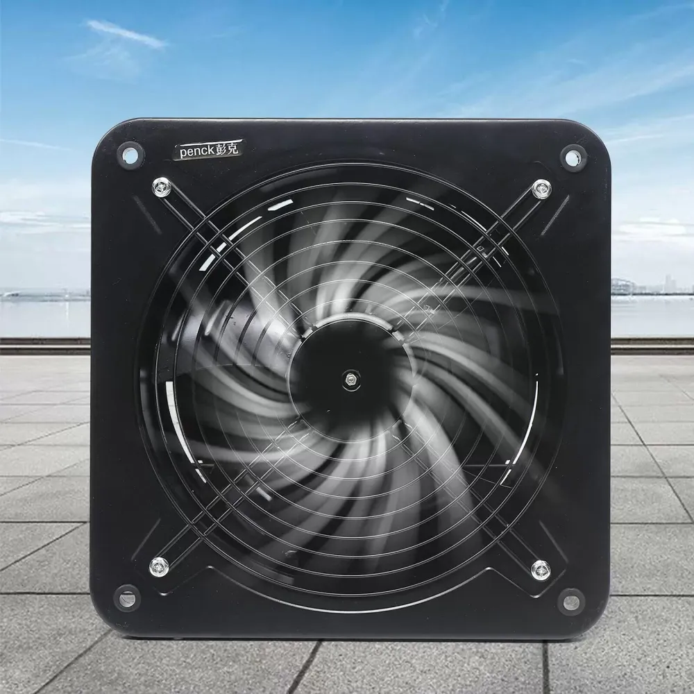 CNCEST-Nástěnný ventilátor do koupelny - 300 mm - S výtlačnou deskou