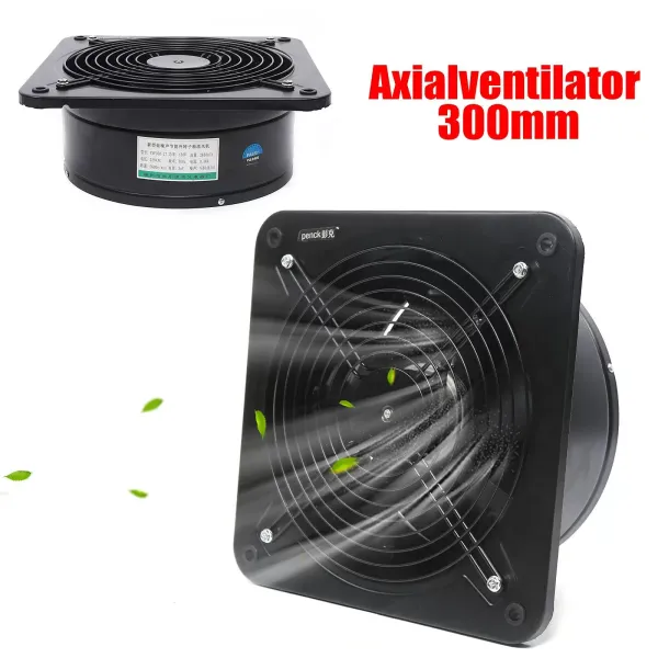 CNCEST-Nástěnný ventilátor do koupelny - 300 mm - S výtlačnou deskou CNCEST-Nástěnný ventilátor do koupelny - 300 mm - S výtlačnou deskou