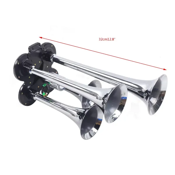 Sada CNCEST Air Horn 6 litrů s 150 PSI 12v 6L kompresor vzduchového kompresoru Kompresor vzduchového čerpadla se 4 trubkami Dobré pro nouzové potřeby Sada CNCEST Air Horn 6 litrů s 150 PSI 12v 6L kompresor vzduchového kompresoru Kompresor vzduchového čerpadla se 4 trubkami Dobré pro nouzové potřeby