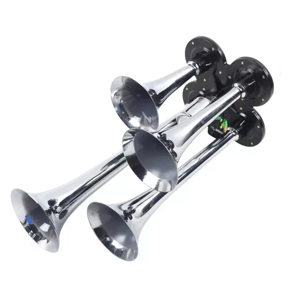 Sada CNCEST Air Horn 6 litrů s 150 PSI 12v 6L kompresor vzduchového kompresoru Kompresor vzduchového čerpadla se 4 trubkami Dobré pro nouzové potřeby