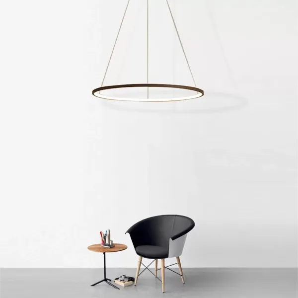 Living Sleep LED závěsná svítidla Osvětlení jídelny Zlaté kyvadlové lampy (barva kávy)