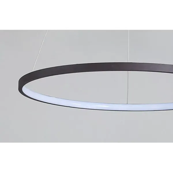Living Sleep LED závěsná svítidla Osvětlení jídelny Zlaté kyvadlové lampy (barva kávy)