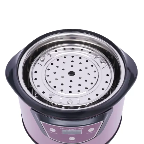 Napětí neodpovídá evropským předpisům Automatický fermentor na černý česnek - 6L - Stroj na kvašení černého česneku - Fialový - 90W - Domácí černý česnek