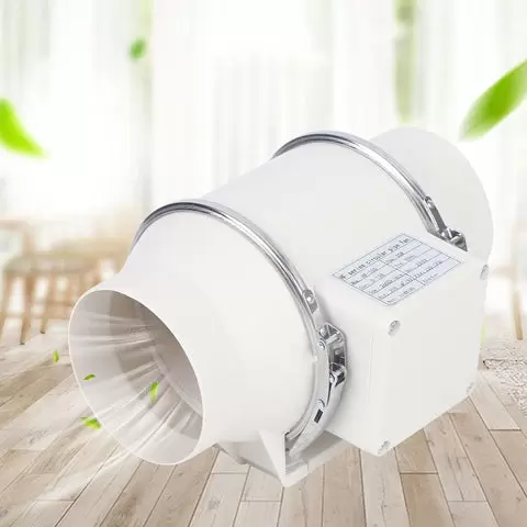 Trubkový ventilátor Ø 100 220 V s kuličkovým ložiskem Nízká hlučnost