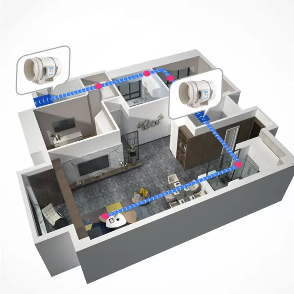 Trubkový ventilátor Ø 100 220 V s kuličkovým ložiskem Nízká hlučnost pro koupelnu, kuchyň, skleník (Ø100 HF-100P) Trubkový ventilátor Ø 100 220 V s kuličkovým ložiskem Nízká hlučnost pro koupelnu, kuchyň, skleník (Ø100 HF-100P)
