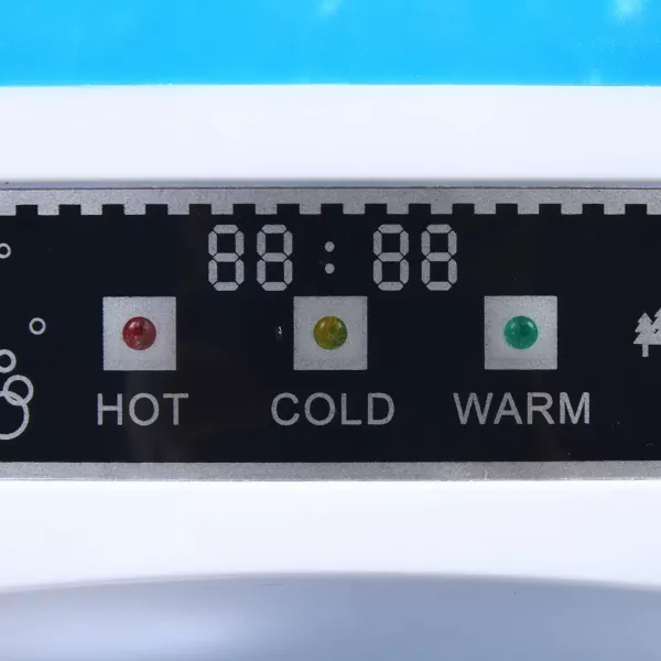 Stolní dávkovač vody, chladič pitné vody, 550 W, elektrický automat na horkou a studenou vodu, pro 5-18 l vody v kbelíku