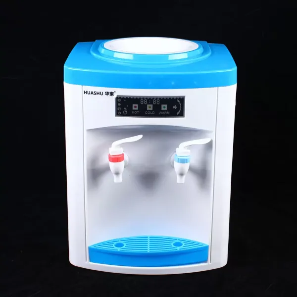 Stolní dávkovač vody, chladič pitné vody, 550 W, elektrický automat na horkou a studenou vodu, pro 5-18 l vody v kbelíku