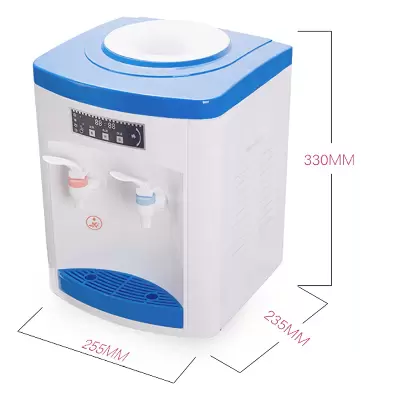 Stolní dávkovač vody, chladič pitné vody, 550 W, elektrický automat na horkou a studenou vodu, pro 5-18 l vody v kbelíku