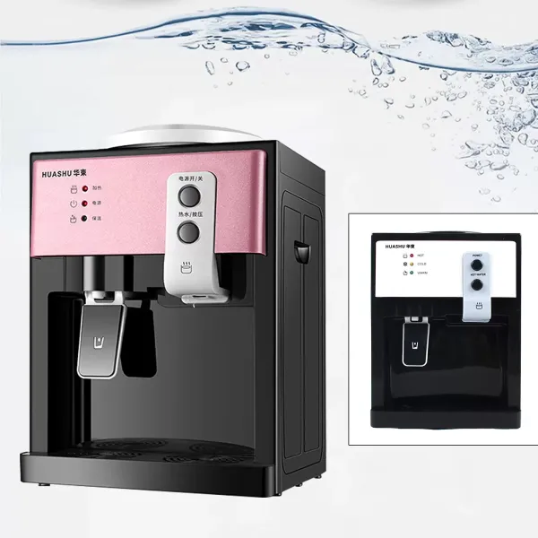Elektrický zásobník teplé a studené vody pro domácí kancelář 220V, rychlé chlazení (růžový)