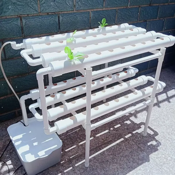 Hydroponic Grow Kit 2 vrstvy Balkonová hydroponie Hydroponie z PVC hadice s vodní pumpou