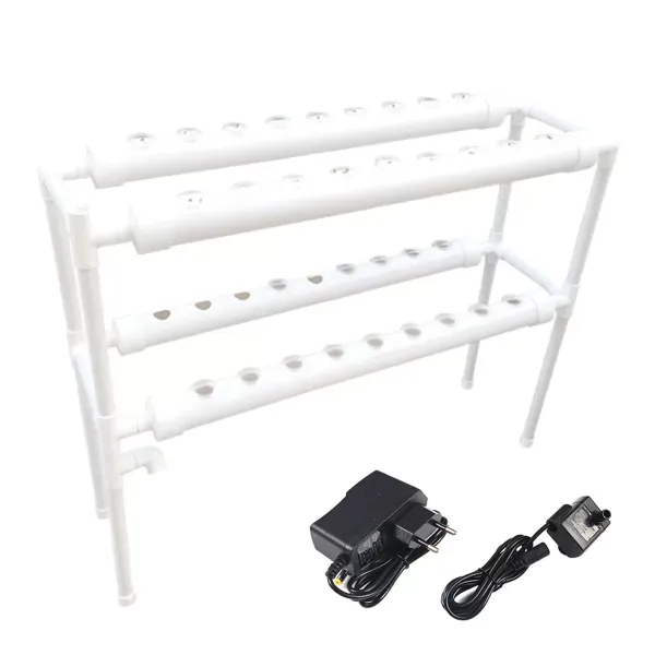 Sada pro hydroponické pěstování 36 otvorů, 4 trubky – 2 vrstvy Hydroponický pěstební systém Sada pro hydroponické pěstování 36 otvorů, 4 trubky – 2 vrstvy Hydroponický pěstební systém